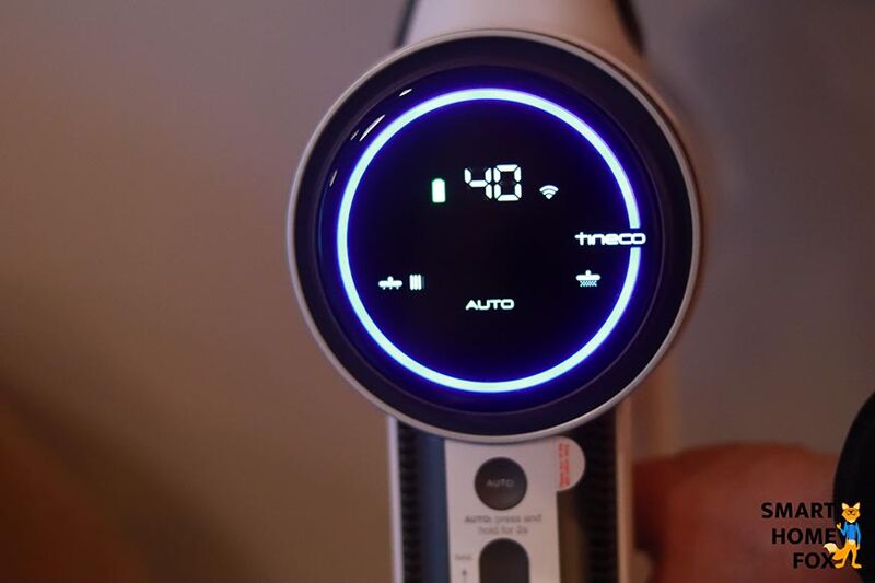 Display shows auto mode
